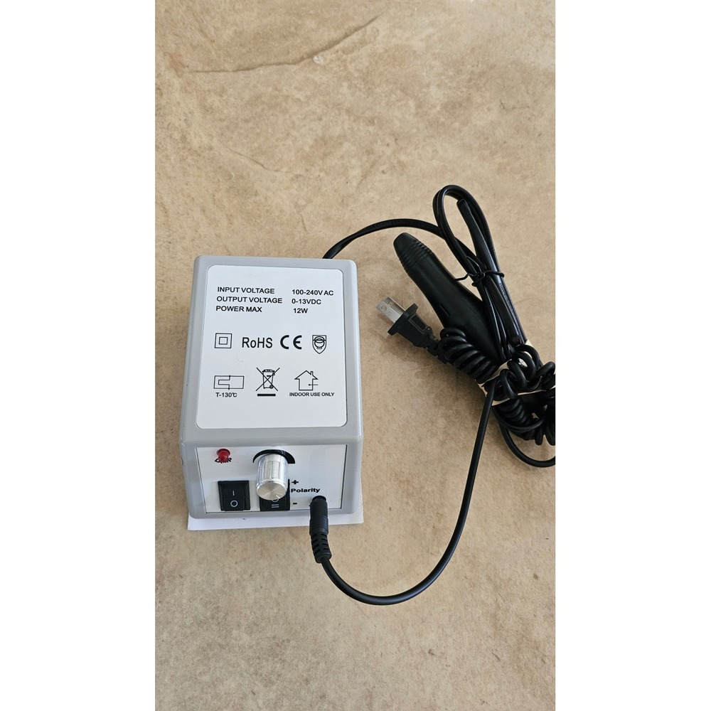 Professional Nail Drill Machine AC 0-13VDC 12W Variable Speed Foot Pedicure